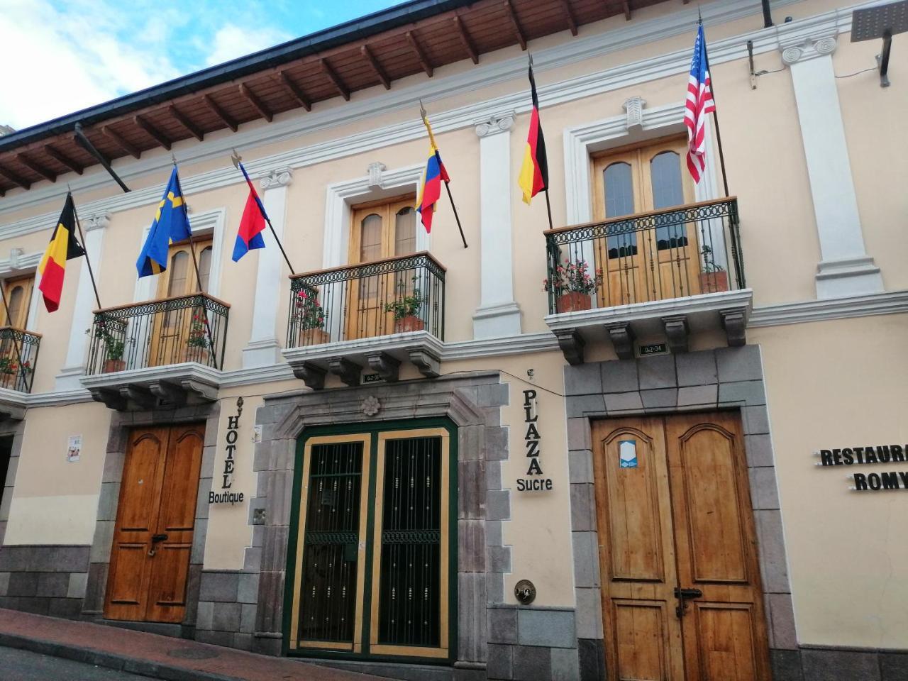 Hotel Boutique Plaza Sucre Quito Exterior foto